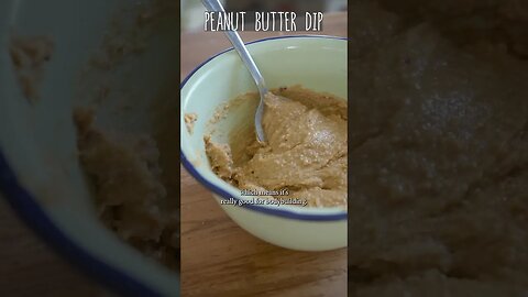 Whip Up Wellness: Peanut Butter Dip for Weight Loss & Muscle Gain! 🥜💪