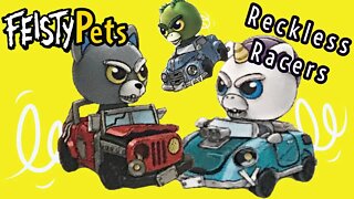 New! Feisty Pets RECKLESS RACERS