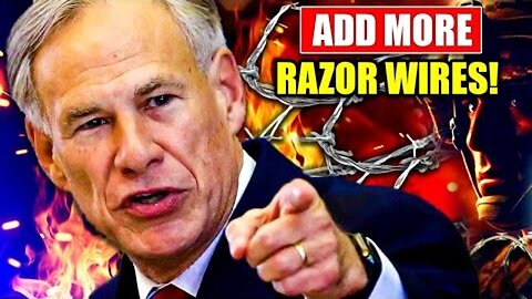 JUST NOW꞉ MORE RAZOR WIRES AS BIDEN HUMILIATED IN TEXAS BORDER STANDOFF!!!