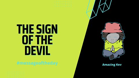 The Sign Of The Devil #messageoftheday 20230222