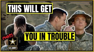 5 Army mistakes that can get you an article 15
