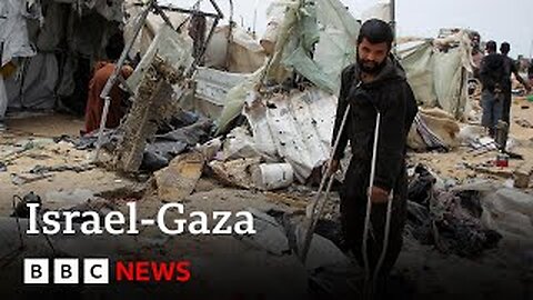 Israel denies deadly Rafah strike ondisplacement camp | BBC News