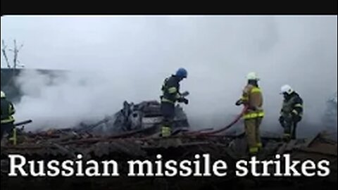 Russia launches second pre-dawn missile attack on Ukraine in three days - BBC News