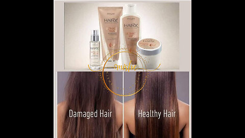 Oriflame HairX Ultimate Repair[Shampoo +Conditioner +Mask+Serum] Range Complete