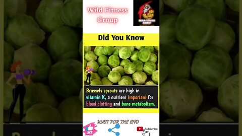 🔥Benefits of brussels sprouts🔥#shorts🔥#wildfitnessgroup🔥12 May 2022🔥