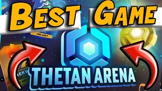 The Best Play To Earn Game: Thetan Arena PC Gameplay