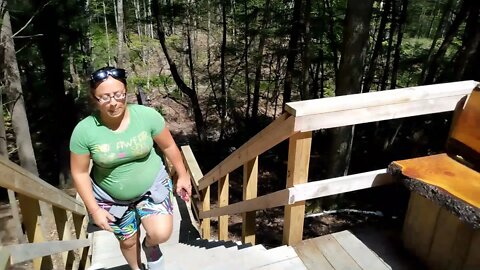 Hiking in Schenectady County: The Day I almost fell into a waterfall!