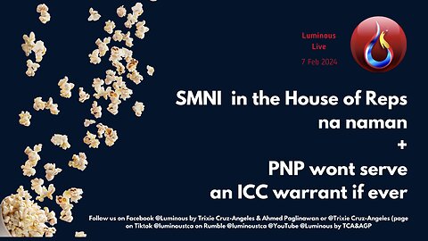 SMNI, PNP at iba pa