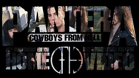 Pantera Cowboys from Hell The Home Video - 25th Anniversary Edition