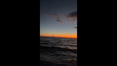 Livestream Clip 3 - Sunset At Little Hickory Beach Before Hurricane Ian