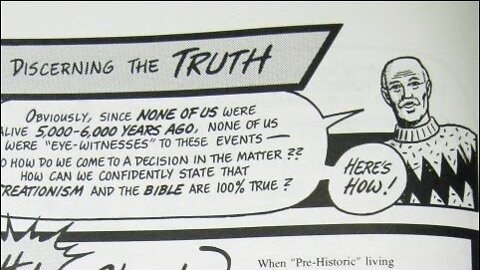 Creationist Comic - Discerning the Truth!