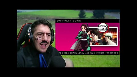 PASTOR REACT Demon Slayer (Kimetsu no Yaiba) - ABERTURA LITERAL EM PORTUGUÊS ・ Gurenge