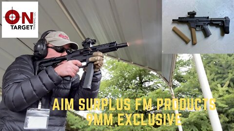 9mm AR Pistol from AIM SURPLUS and FM Products