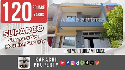 Suparco Cooperative Housing Society - 120 Square Yards Double Storey House Near Jamia tur Rasheed