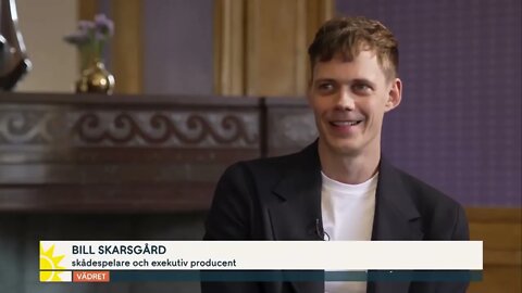 Nyhetsmorgon - Bill Skarsgård Intervju