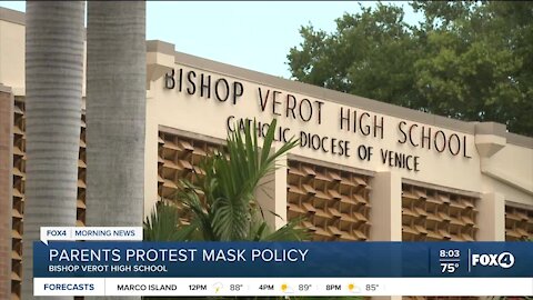 Students plan to wear no masks on first day of school, despite Diocese of Venice mandate