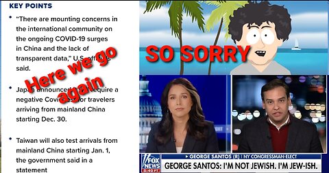 Tulsi Demolished Lying Rep.-elect George Santos, FTX Customers Lawsuit, US Blocking Chinese Citizens