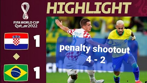 Croatia vs Brazil 》FIFA World Cup Qatar 2022 Highlights. Round of 16