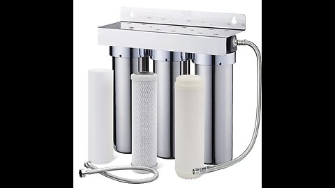 Waterdrop TSA 3-Stage Under Sink Water Filter, Direct Connect to Home Faucet, NSFANSI 42 Certi...