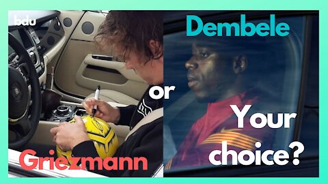 Your choice? 🚗 Griezmann or Dembele? 🚗