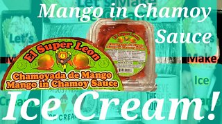 Ice Cream Making Mango in Chamoy Sauce