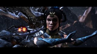 Mortal Kombat X: D'Vorah (Brood Mother) vs Kitana (Royal Storm) - 1440p No Commentary