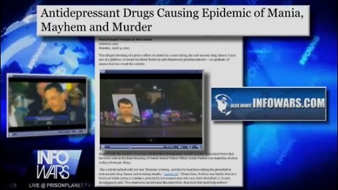 Prescription for Mayhem: SSRI's and The War on Drugs - TheAlexJonesChannel - 2011