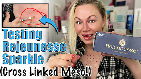 Testing Rejeunesse Sparkle (Cross linked Meso) Chest Rejuvination! Code Jessica10 saves