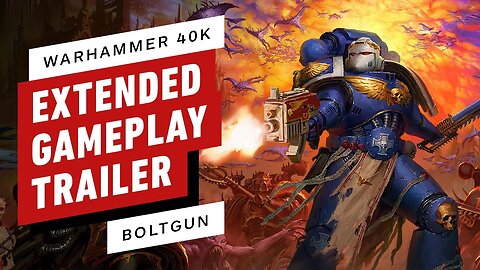 Warhammer 40K: Boltgun – Extended Gameplay Trailer