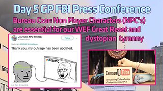 Bureau Czar: Non Player Characters (NPC’s) are essential for our WEF Great Reset