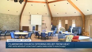 Claremore church offers relief from heat