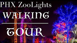 ZooLights! Christmas event at the PHX Zoo