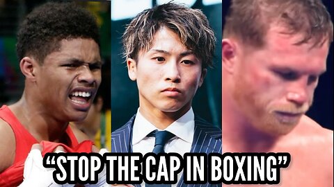 “CANELO IS A DISGRACE” AVOIDS MANDATORY AGAIN • NAOYA INOUE HYPE CONTINUES • SHAKUR SOFT
