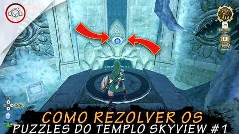 The Legend Of Zelda: Skyward Sword HD, Como REZOLVER os puzzles do TEMPLO SKYVIEW | super dica #1