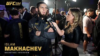 Islam Makhachev: 'This Is My Job, I Just Have to Show Up and Fight' | UFC 294