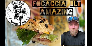 The Ultimate Bread Experience: Making the Best Focaccia BLT Sandwich Ever! #blt #focaccia