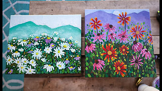Art Journal and Oil Paintings - Inspired by Nature!