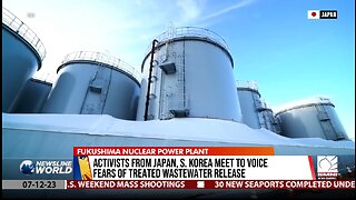 Activists from Japan, South Korea meet to voice fears of treated wastewater release