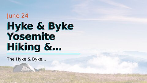 Hyke & Byke Yosemite Hiking & Backpacking Tent - 3 Season Ultralight, Waterproof Tent for Campi...
