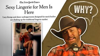 Lingerie For Men? The Left Attempt to WEAKEN Men | The Chad Prather Show