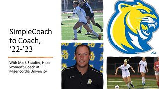 SimpleCoach to Coach Interview with Mark Stauffer, Head Women's Coach at Misericordia University