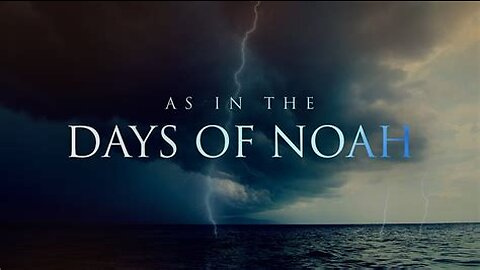 As in the Days of Noah: Conditions before Rapture or the Second Coming?