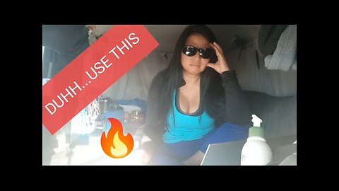 USING CANDLES TO KEEP WARM and HEAT MY VAN ON A CHILLY MORNING | Solo Female Travel VanLife