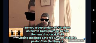 are you a descendant of Abraham an heir to God's promise to him Romans chapter 4:13-25