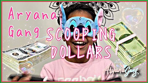 Money Scoop Challenge‼️🤑 | Aryana Gang
