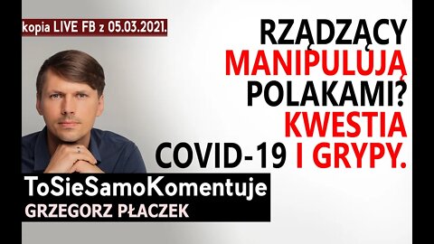 Rządzący manipulują Polakami? Jak wygląda kwestia grypy? Statystyki - gdzie jest III fala?