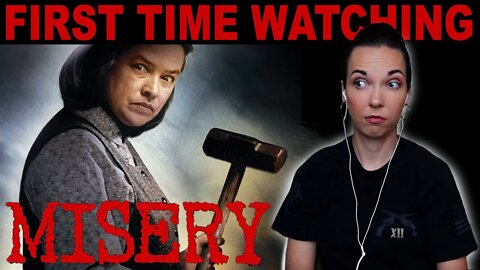 Misery (1990) Movie REACTION!