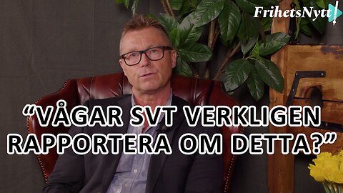 Anders Bergström: "Nu hoppas jag verkligen att SVT tar upp det här"
