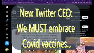 #167 New Twitter CEO: We MUST embrace Covid vaccines & more