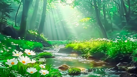 Calming Music For Stress Relief With Beautiful Nature - Relaxing Music For Stress Relief